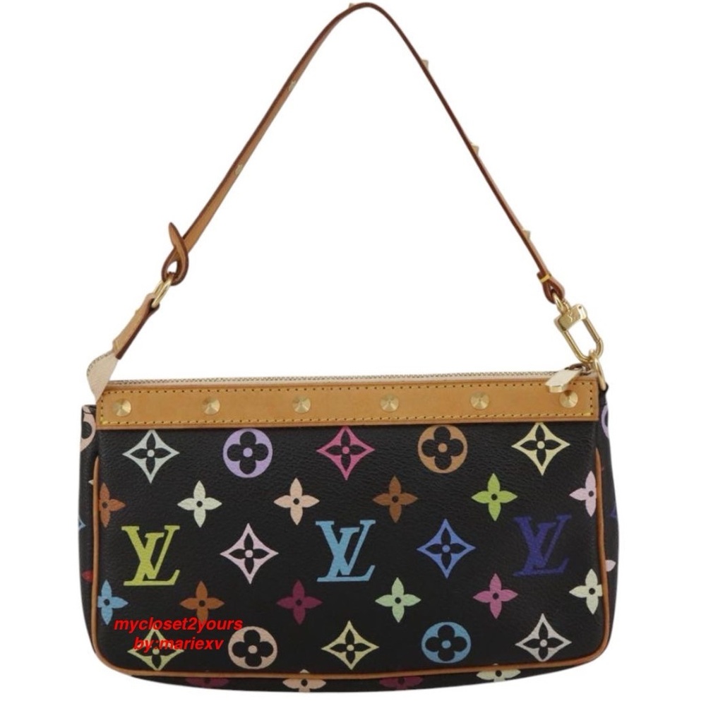 SOLD‼️Louis Vuitton Multicolore Black Pochette